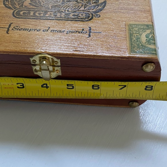 One of a a Kind Handmade Big Butt CigarBox Purse w/dust bag - Picture 9 of 14